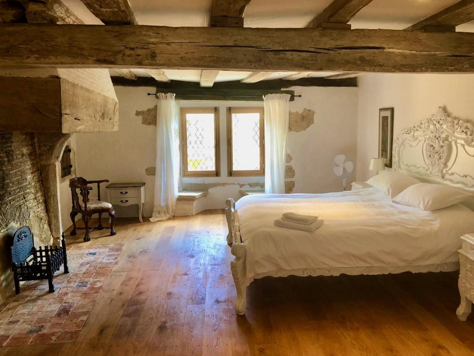 Manoir De La Basse-Cour Bed & Breakfast Asnieres-sur-Vegre Ruang foto